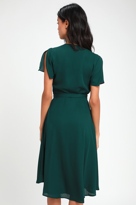 Emerald Green Dress Casual
